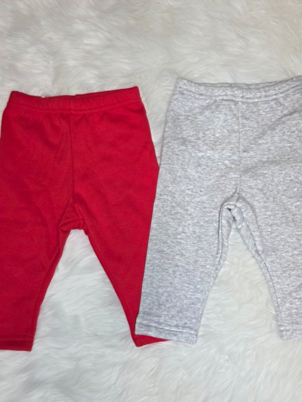 Carter’s Baby Pants 2 Pack Red & Gray 9M